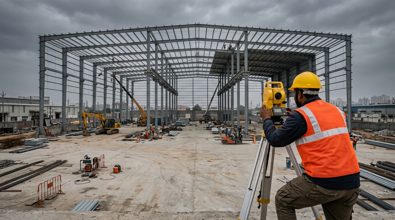 Industrial plot survey IMT Manesar